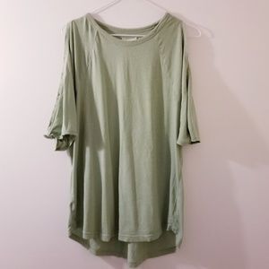 Lou & Grey Keyhole Sleeve Top